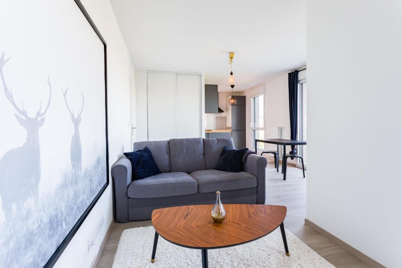 Le Rio, Appartement Avec Terrasse & Parking Ренн Екстер'єр фото