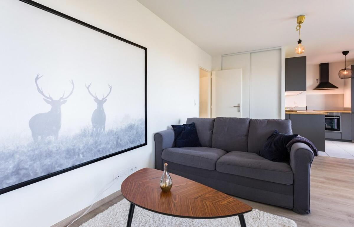 Le Rio, Appartement Avec Terrasse & Parking Ренн Екстер'єр фото
